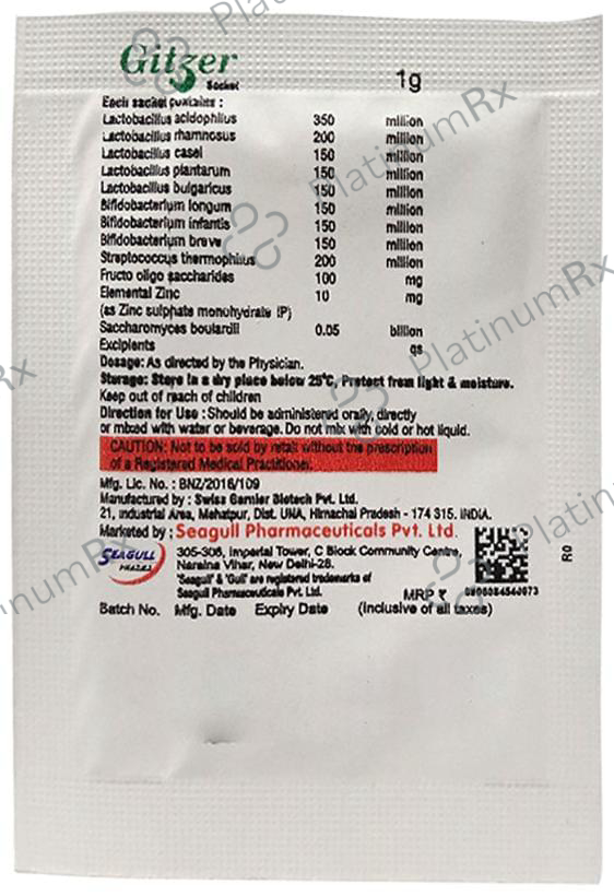 Gitzer Sachet