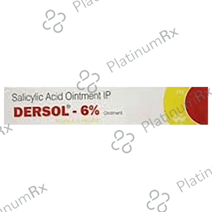 Dersol 6% Ointment 25gm
