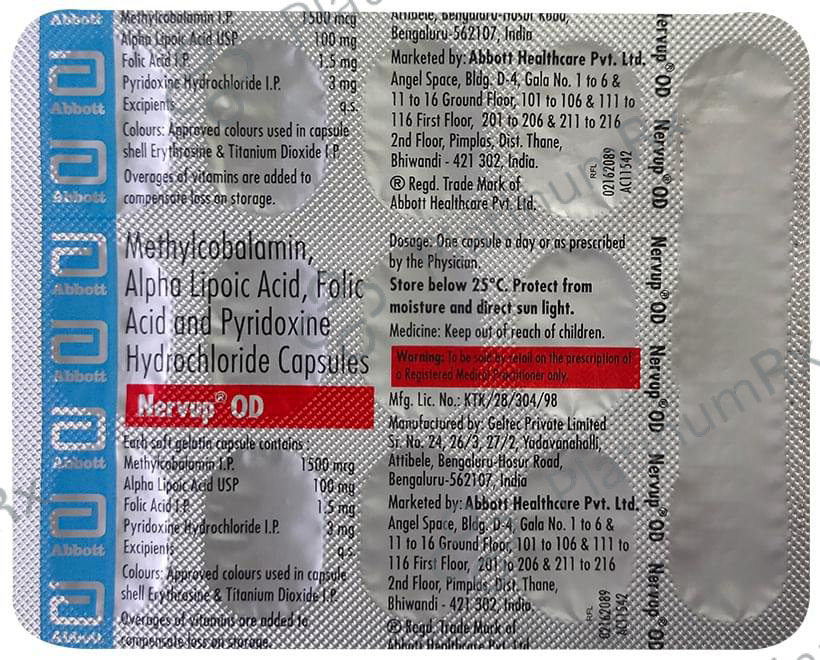 Nervup OD Soft Gelatin Capsule 15s