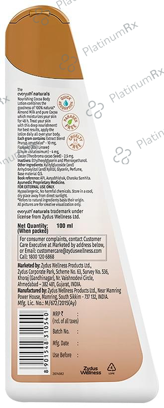 Everyuth Naturals Nourishing Cocoa Body Lotion