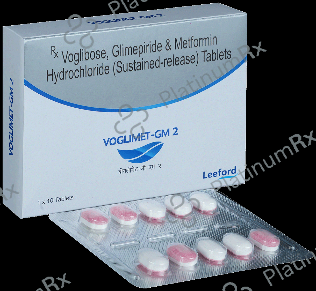Voglimet GM 2/500/0.2mg Tablet SR 10s