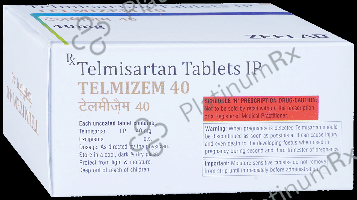 Telmizem 40 Tablet 15 Tablet