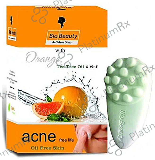 Bio Beauty Anti Acne - Orange, Tea Tree Oil and Vitamin E Soap