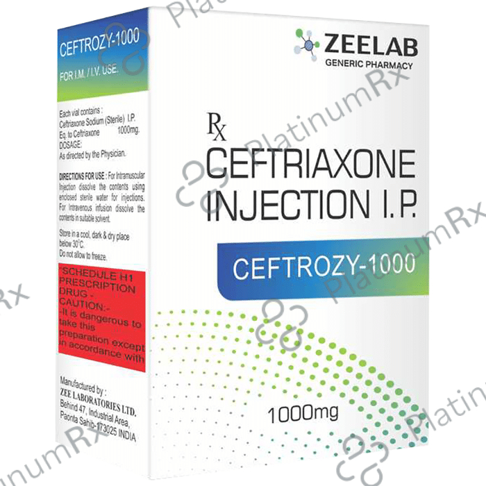 Ceftrozy 1000 Injection