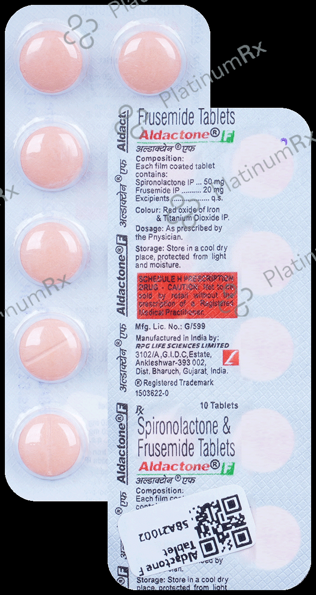 Aldactone F 20/50mg Tablet 10s