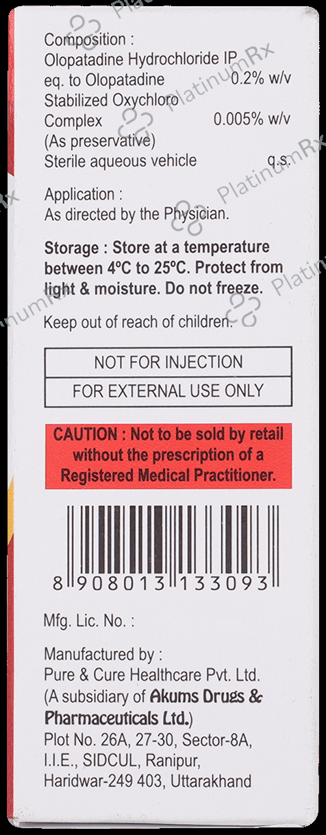 Patif 0.2% Eye Drop