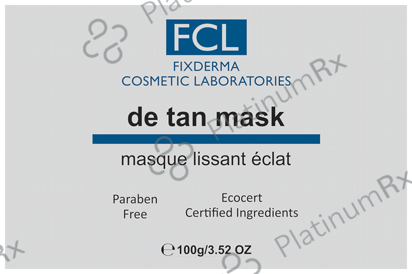 Fixderma Cosmetic Laboratories De Tan Mask