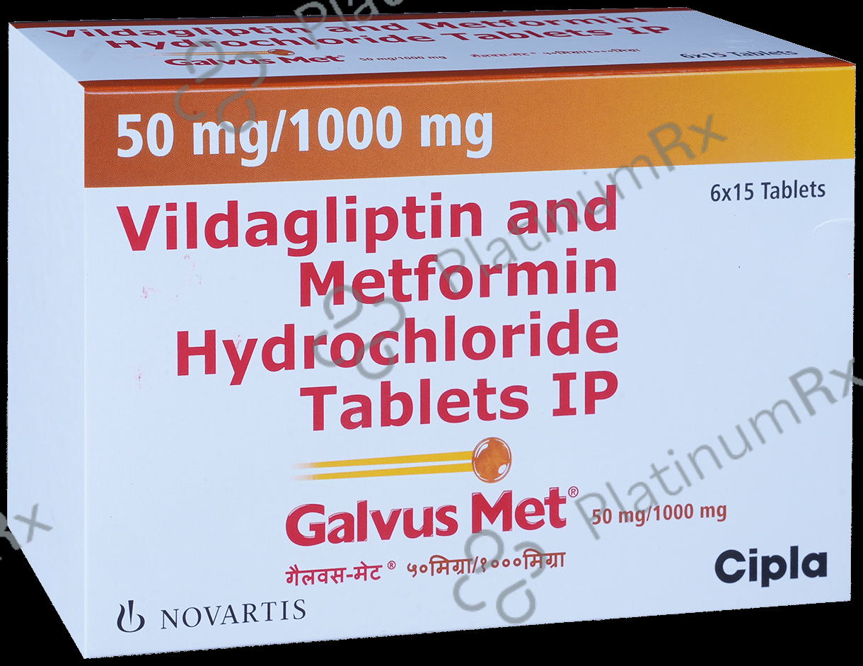 Galvus Met 50/1000mg Tablet 15s