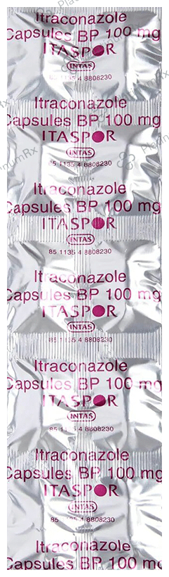 Itaspor 110mg Capsule 10s