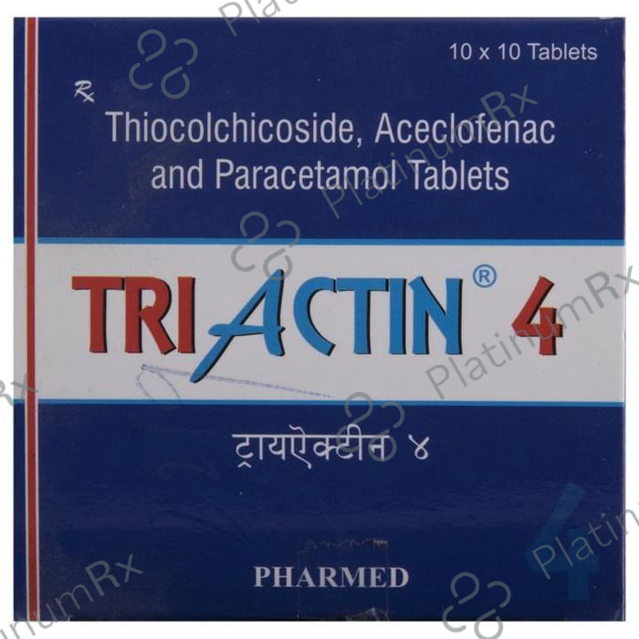 Triactin 4 100/325/4mg Tablet 10s