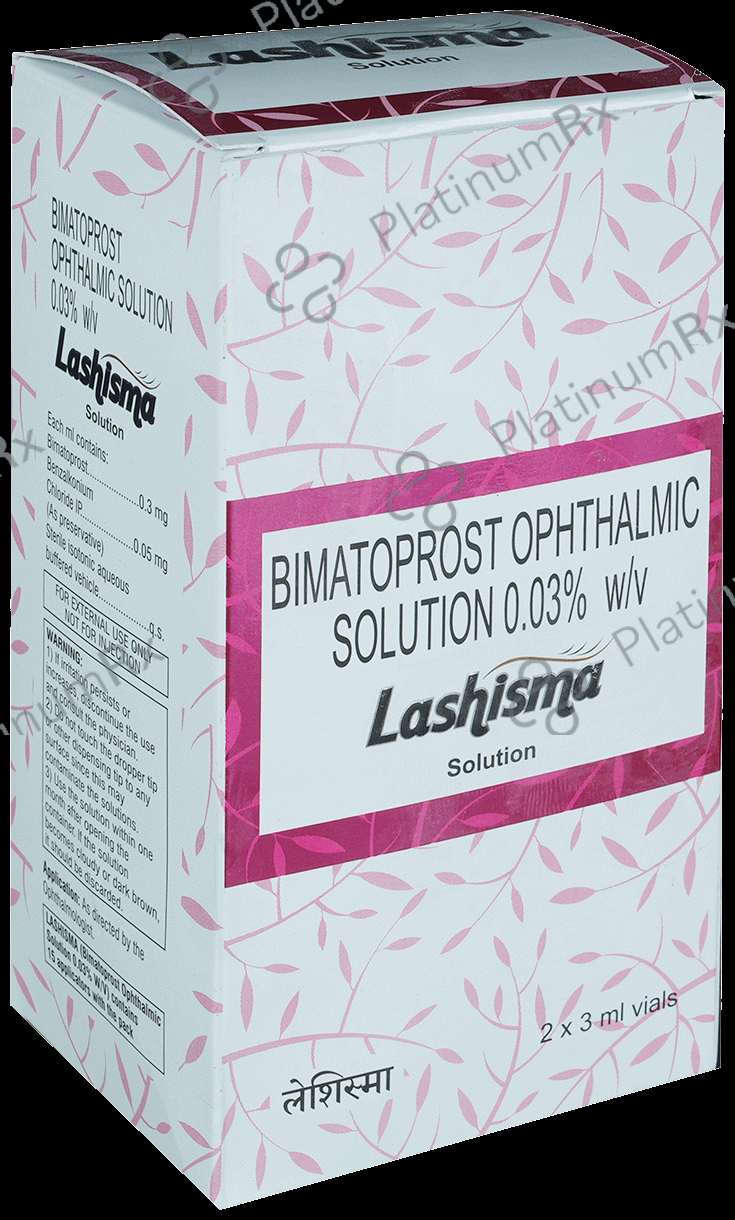 Lashisma Opthalmic Solution 3ml