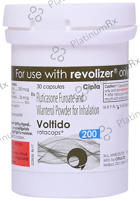 Voltido 200/25mcg Rotacap 30s
