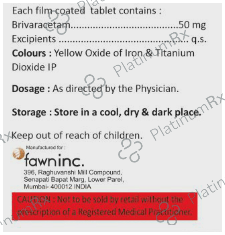 Brivum 50 Tablet