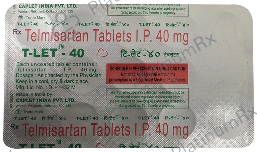T-Let 40 Tablet