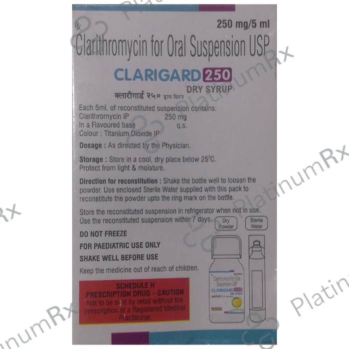 Clarigard 250mg Dry Syrup Banana 30ml