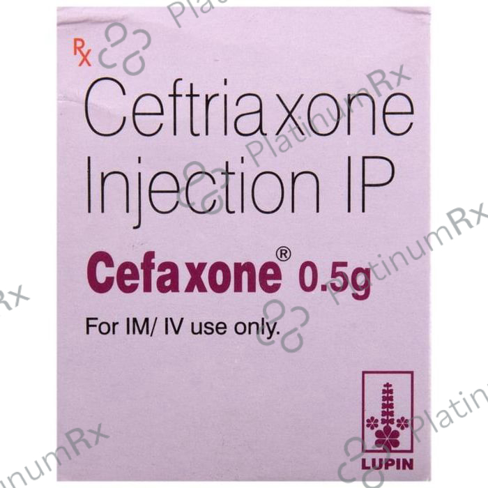 Cefaxone 0.5gm Injection
