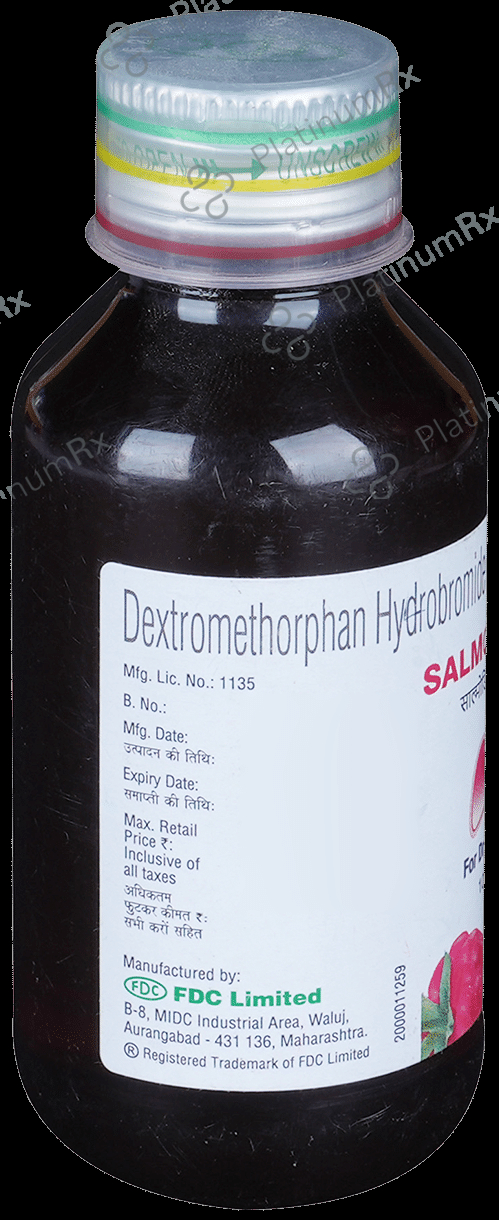Salmodil DX 2/10mg Syrup 100ml