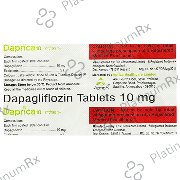 Daprica 10mg Tablet