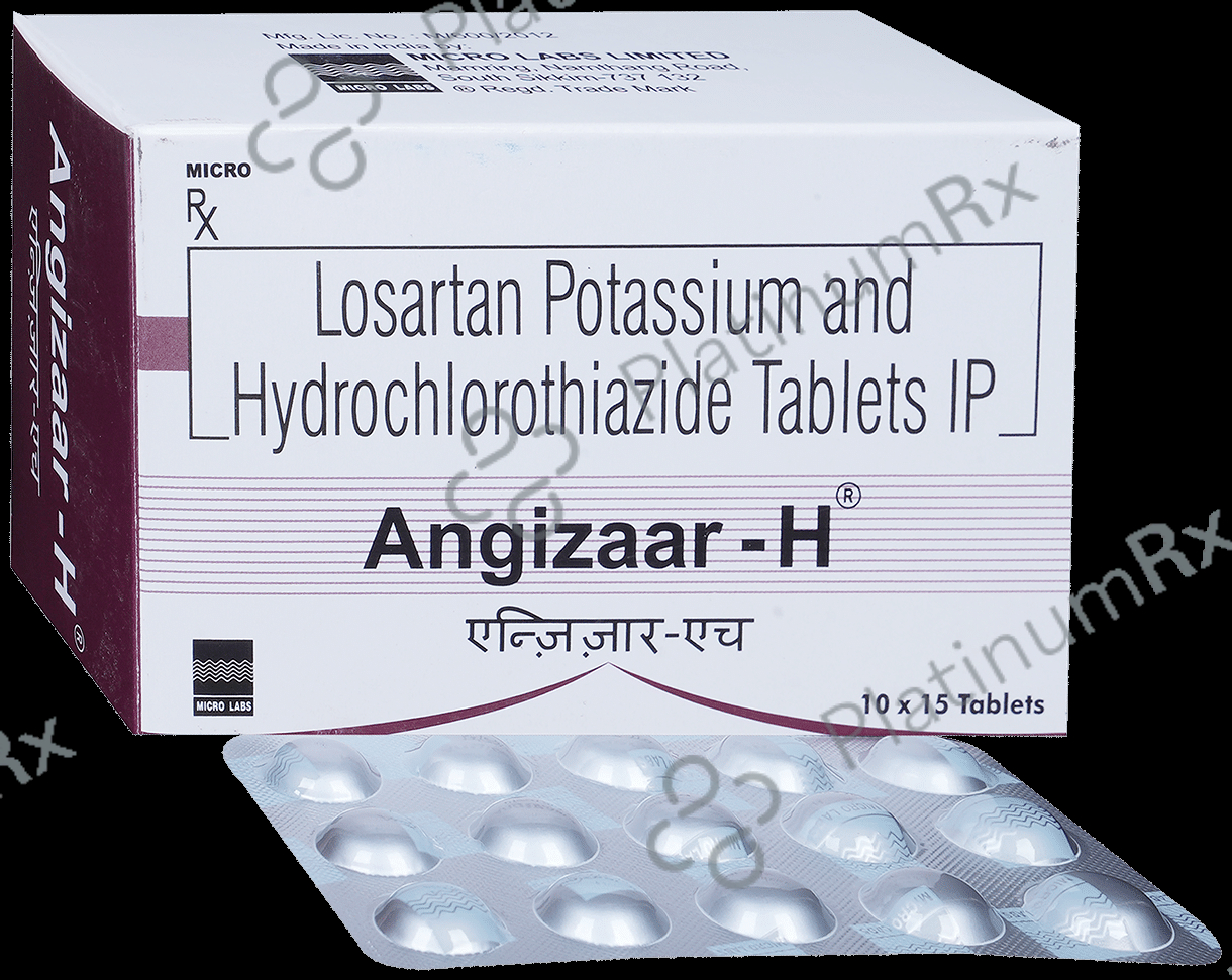 Angizaar H 12.5/50mg Tablet 15s