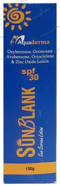 Sunblank Sunscreen Lotion SPF 30