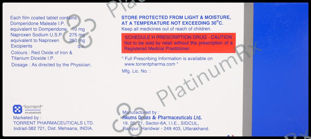 Domstal NP 250/10mg Tablet 10s