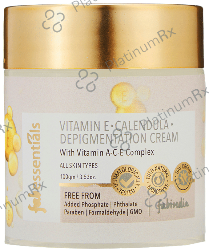 Fabessentials Vitamin E Calendula Depigmentation Cream 100 gm