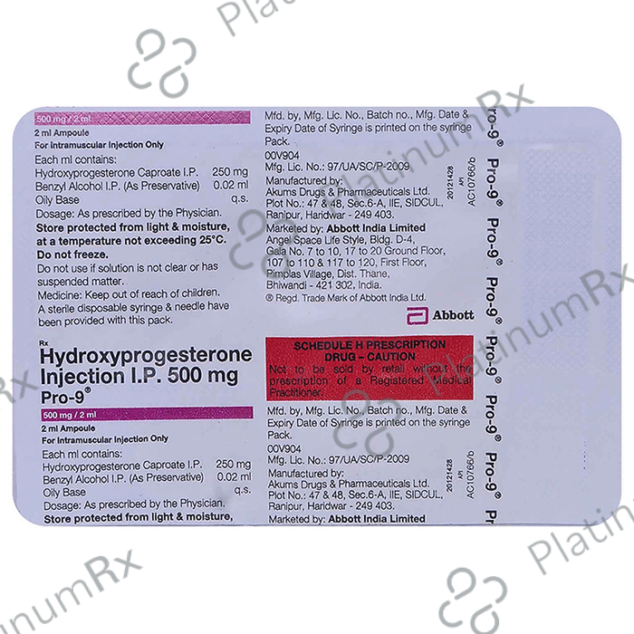 Pro 9 500mg Injection