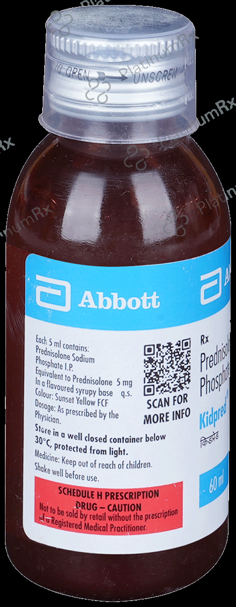 Kidpred 5mg Syrup 60ml