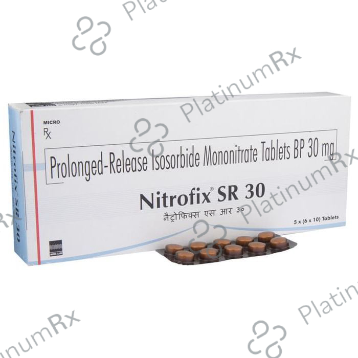 Nitrofix SR 30mg Tablet 10s