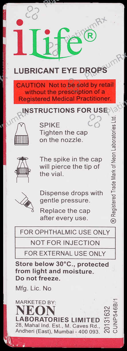 Ilife 0.5% Eye Drop 10ml