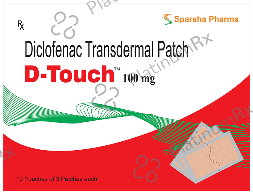 D Touch 100mg Patch