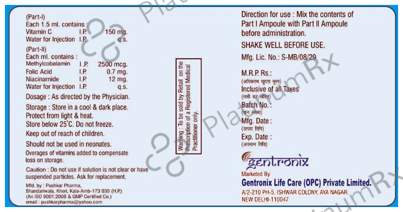 Neurocheck-C Forte Injection Combipack
