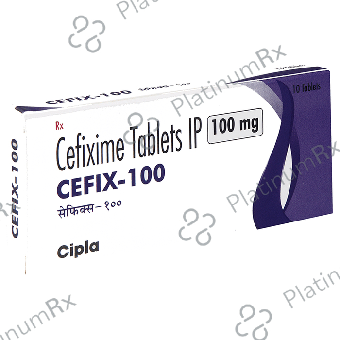 Cefix 100mg Tab 10s