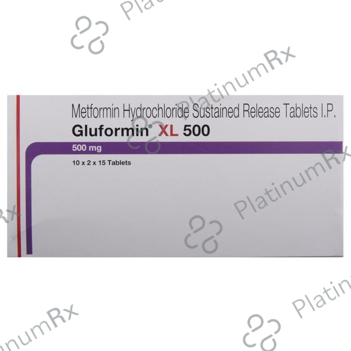 Gluformin XL 500mg Tablet 15s