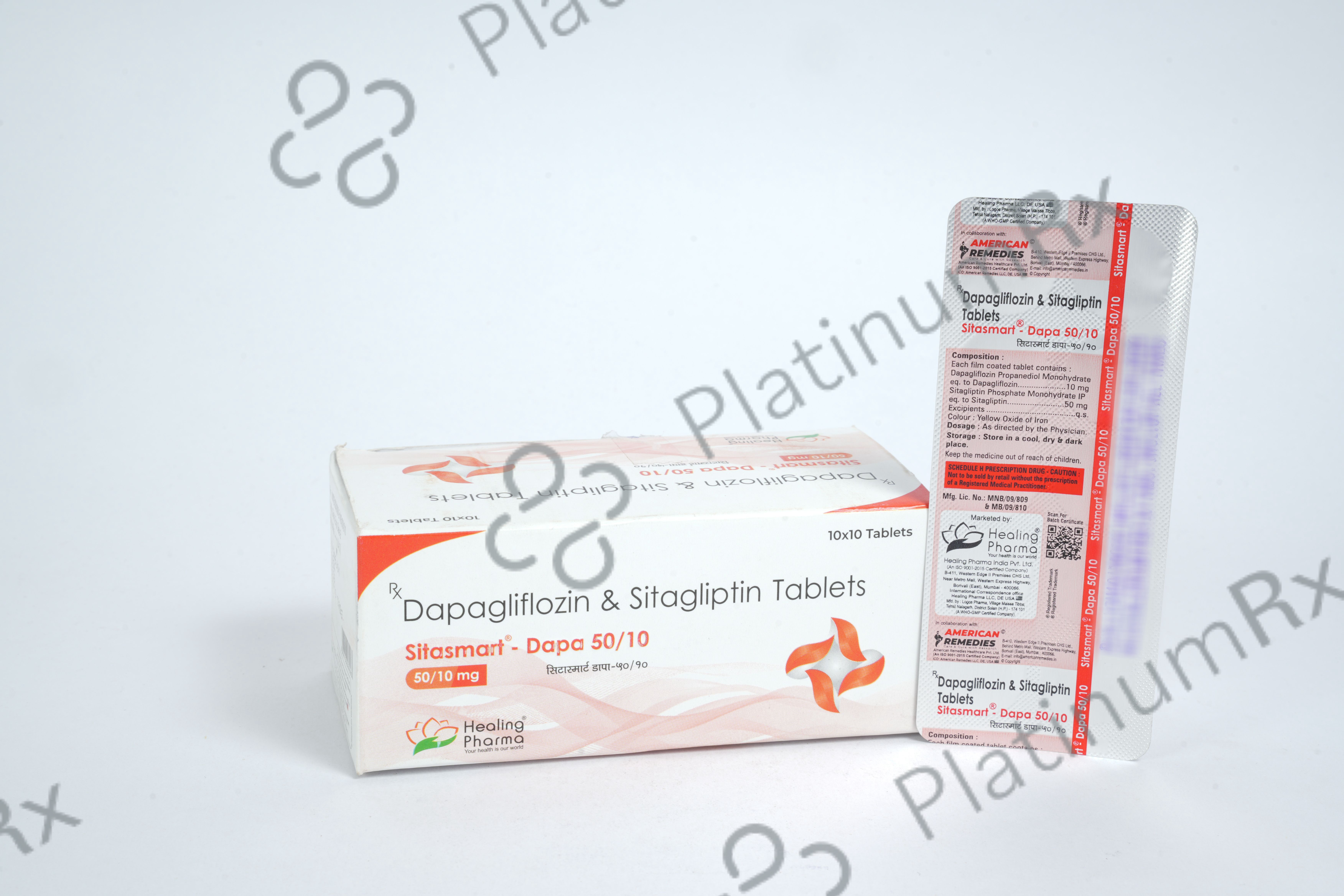 Sitasmart Dapa 50/10mg Tablet 10s