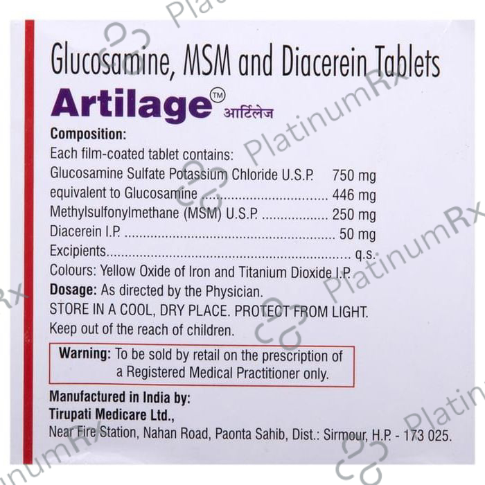 Artilage Tablet