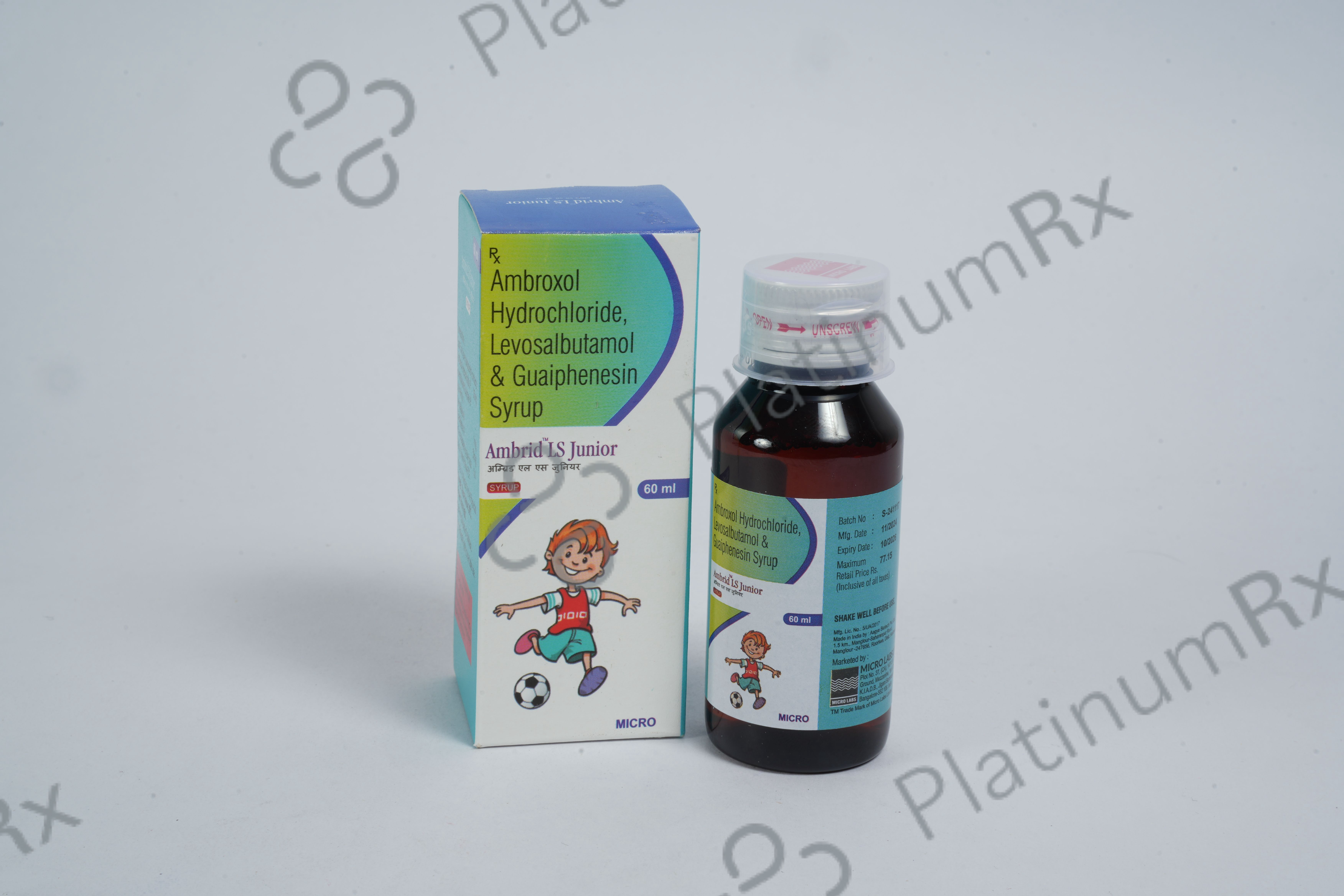 Ambrid LS Junior Syrup 60ml