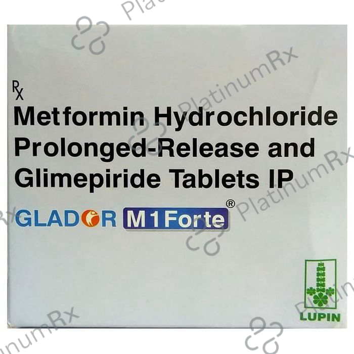 Glador M 1 Forte 1/1000mg Tablet PR 15s