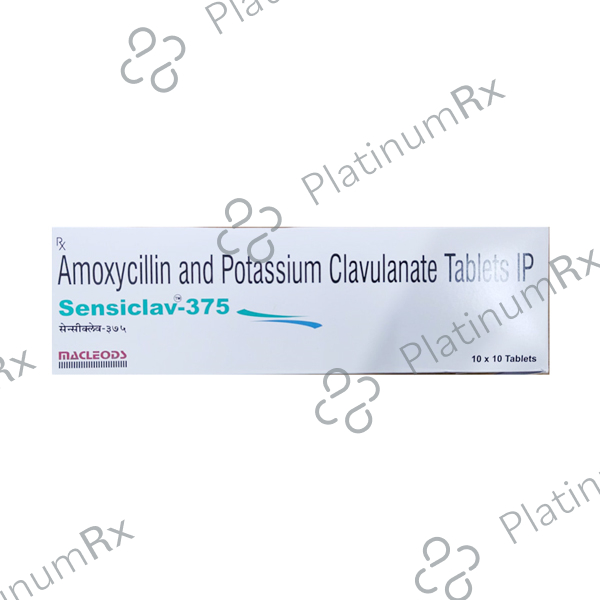 Sensiclav 375mg Tablet 10s