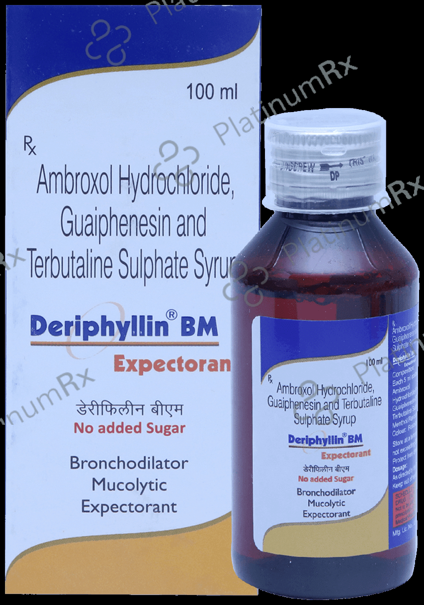Deriphyllin BM 30/50/1.25mg Expectorant 100ml