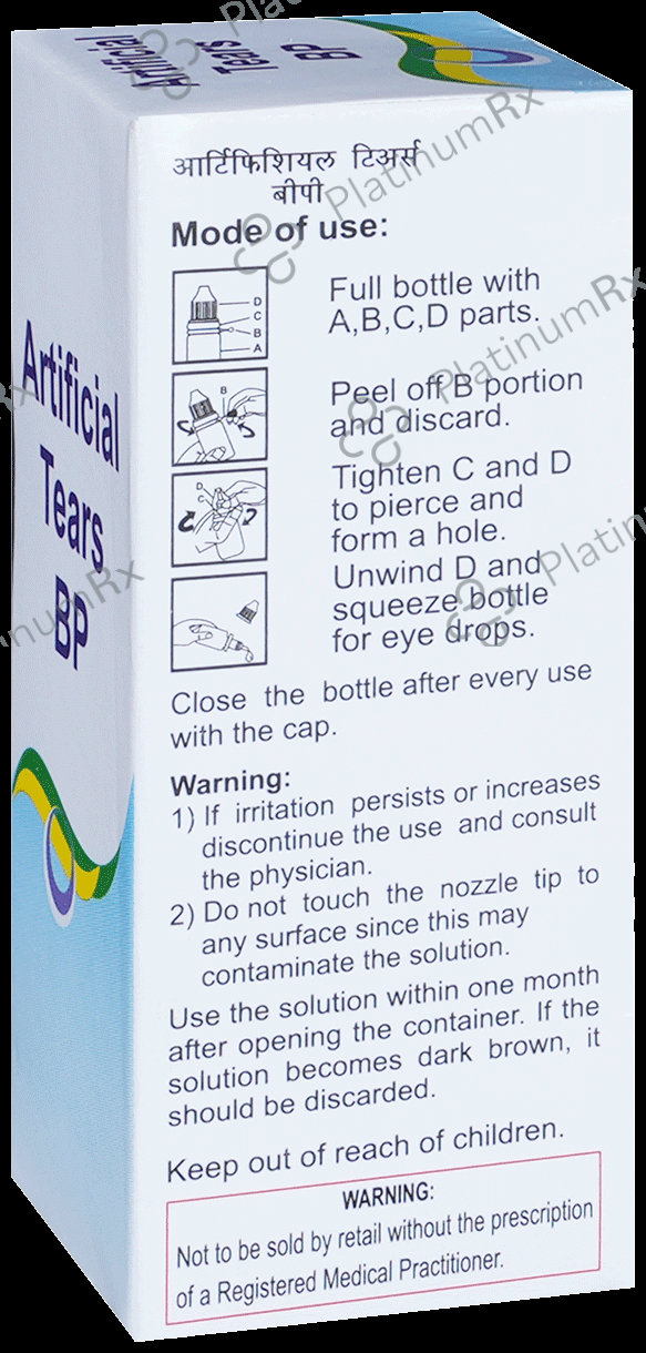 Artificial Tears BP 0.3% Eye Drop 10ml