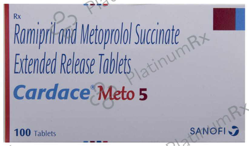 Cardace Meto 5/50mg Tablet ER 10s