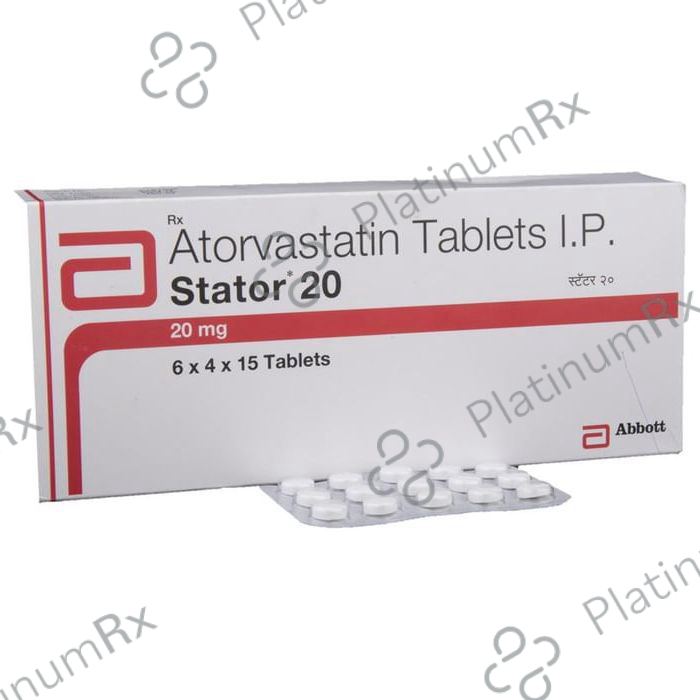 Stator 20mg Tablet 15s