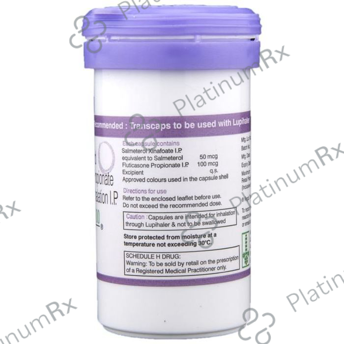 Esiflo 50/100mcg Transcaps 30s