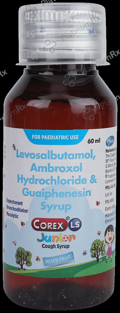 Corex LS Junior Mixed Fruit Syrup 60ml