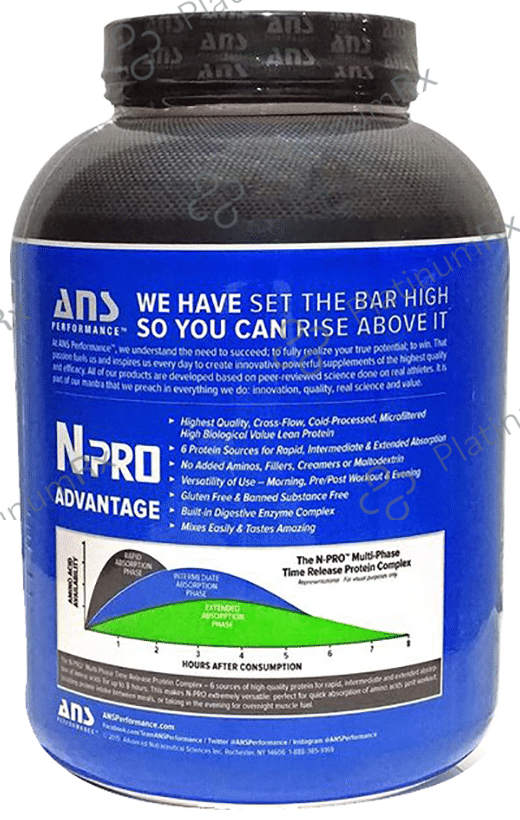 ANS Performance Cookies & Cream N-Pro Premium Quality Lean Protein