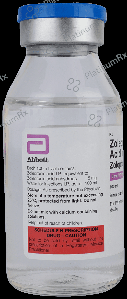 Zolephos 5mg Infusion 100ml