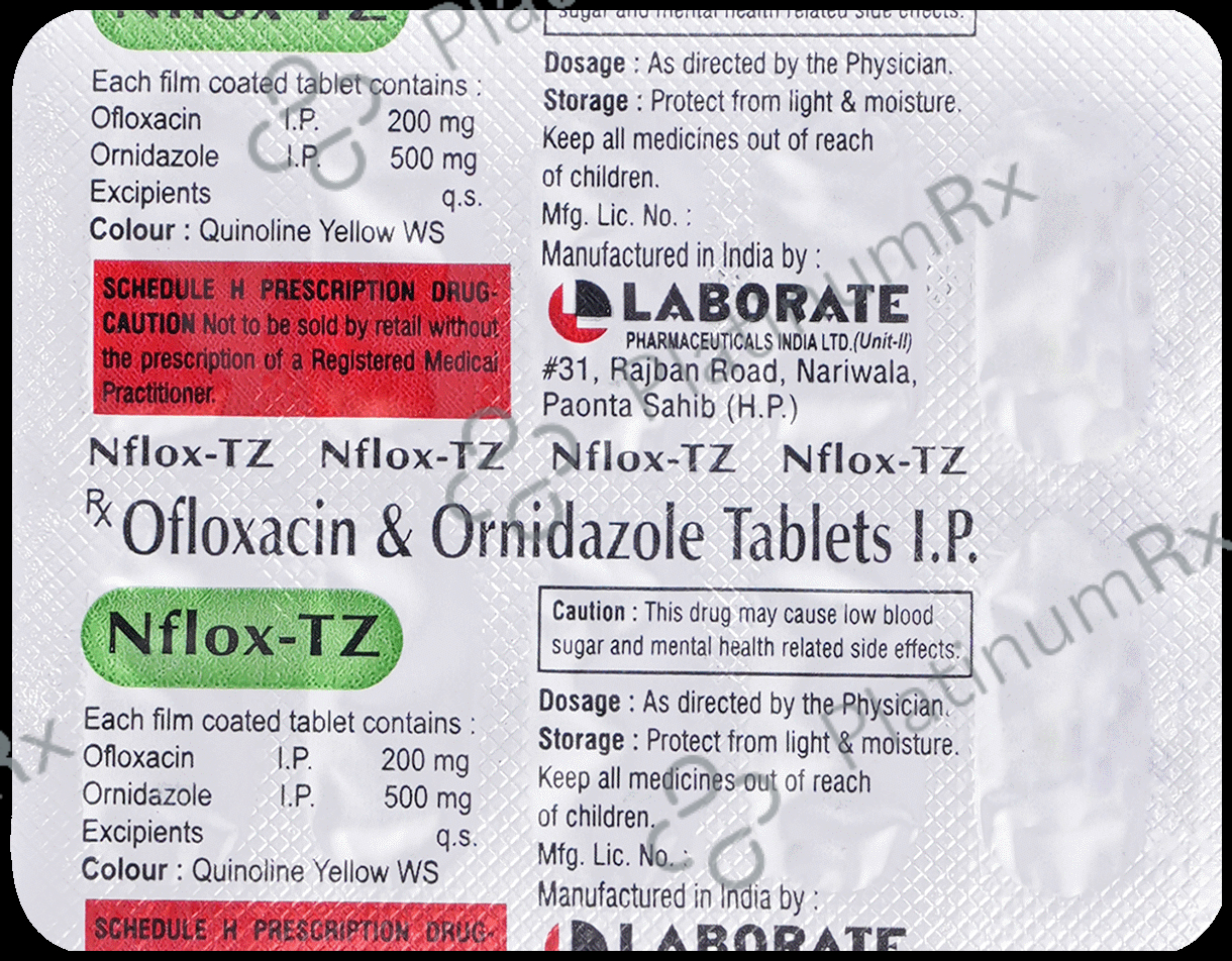 Nflox-TZ Tablet