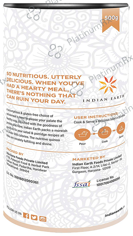 Indian Earth Plain Quinoa Grains
