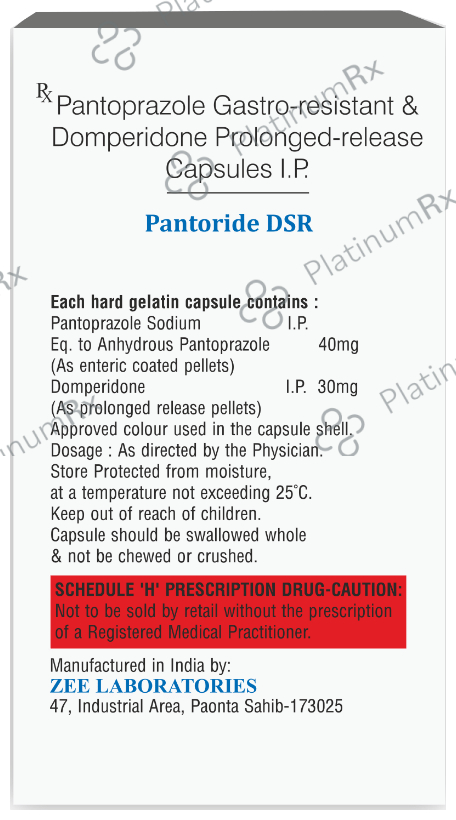 Pantoride-DSR Capsule 15 Capsule PR